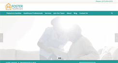 Desktop Screenshot of fosterhealthcare.org
